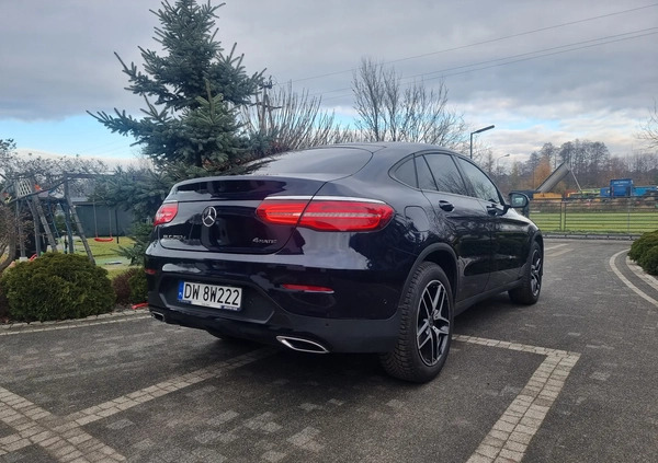 Mercedes-Benz GLC cena 169900 przebieg: 121381, rok produkcji 2018 z Oleśnica małe 301